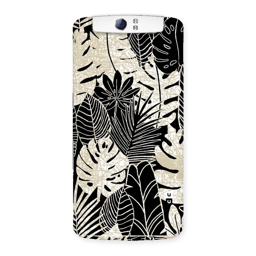 Leaf Pattern Back Case for Oppo N1