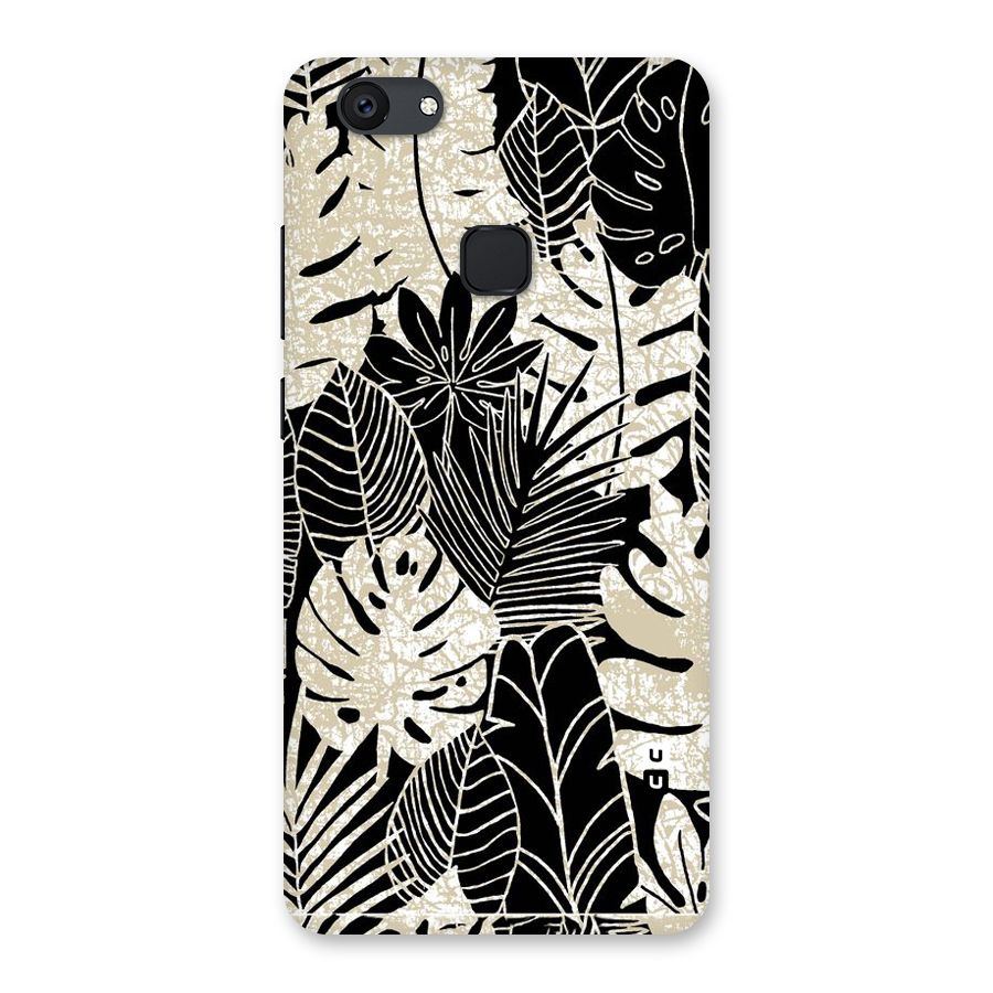 Leaf Pattern Back Case for Vivo V7 Plus