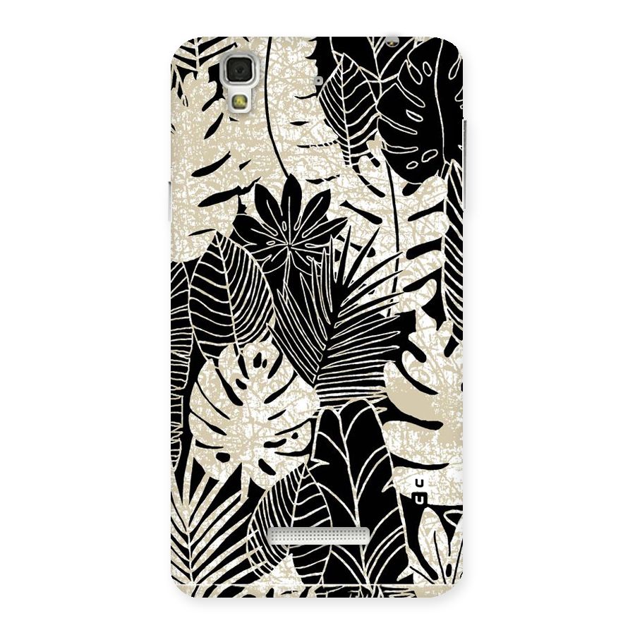 Leaf Pattern Back Case for Yu Yureka