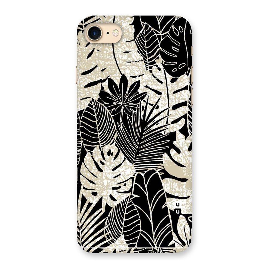 Leaf Pattern Back Case for iPhone 7