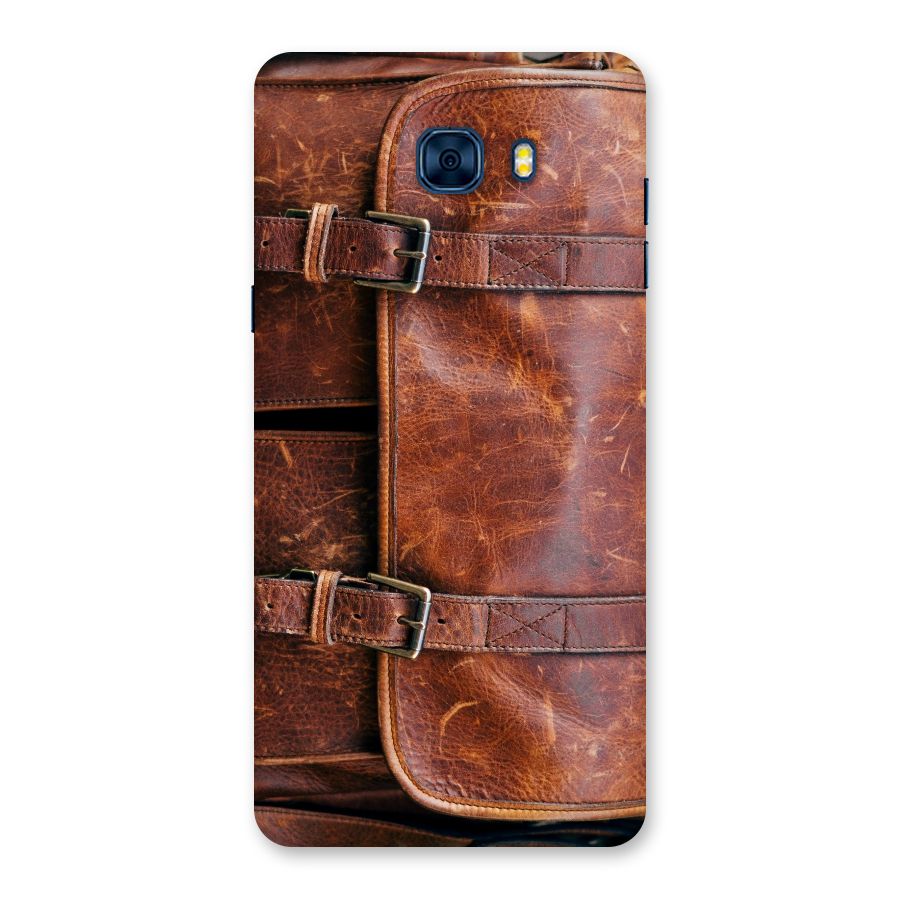 Bag Design (Printed) Back Case for Galaxy C7 Pro
