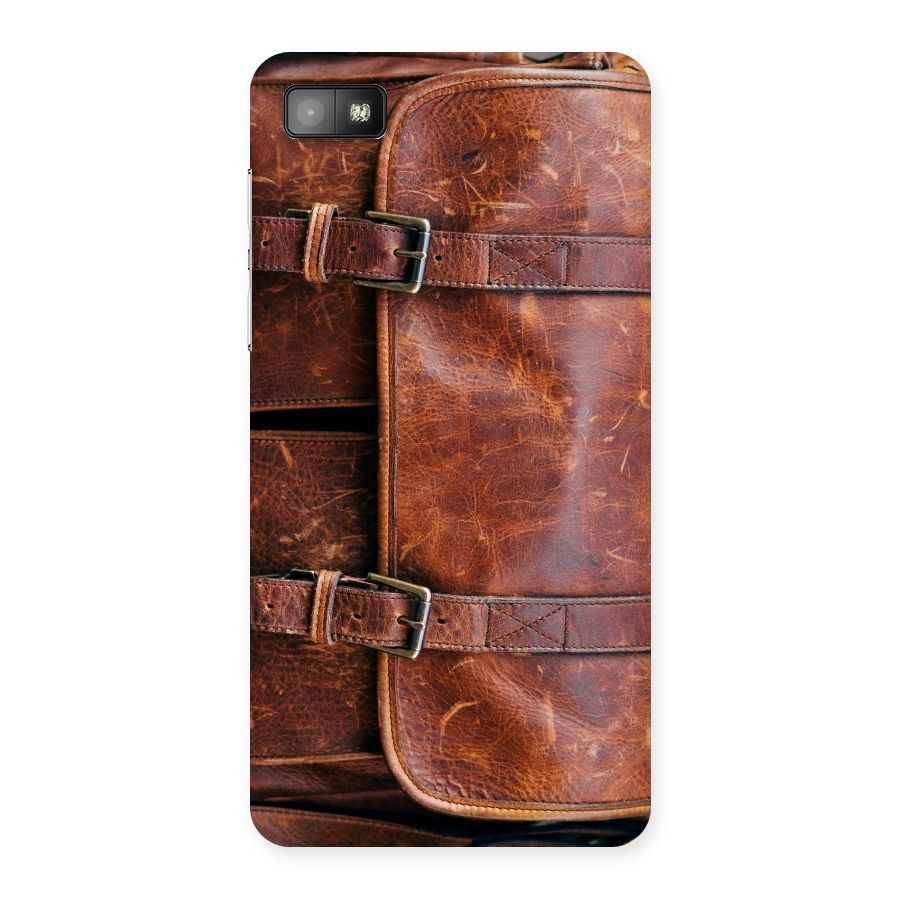 Bag Design (Printed) Back Case for Blackberry Z10