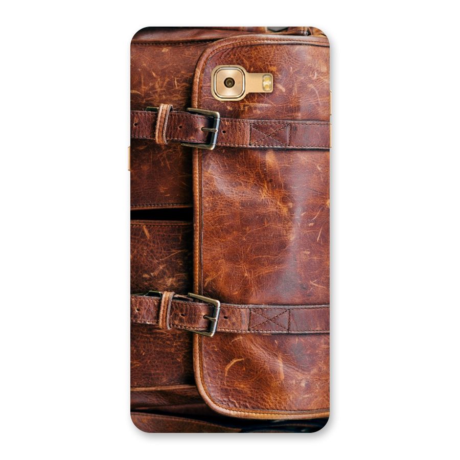 Bag Design (Printed) Back Case for Galaxy C9 Pro