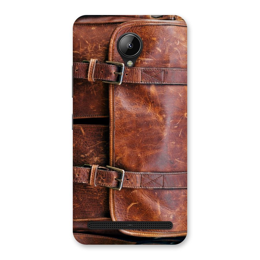 Bag Design (Printed) Back Case for Lenovo C2