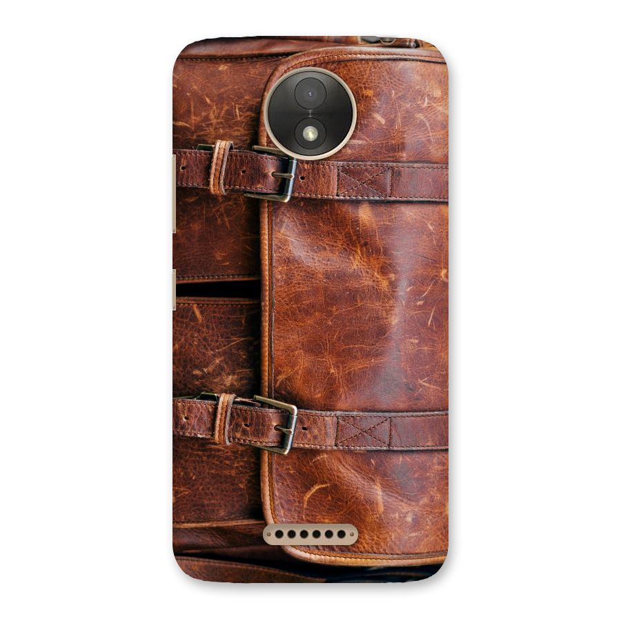 Bag Design (Printed) Back Case for Moto C Plus