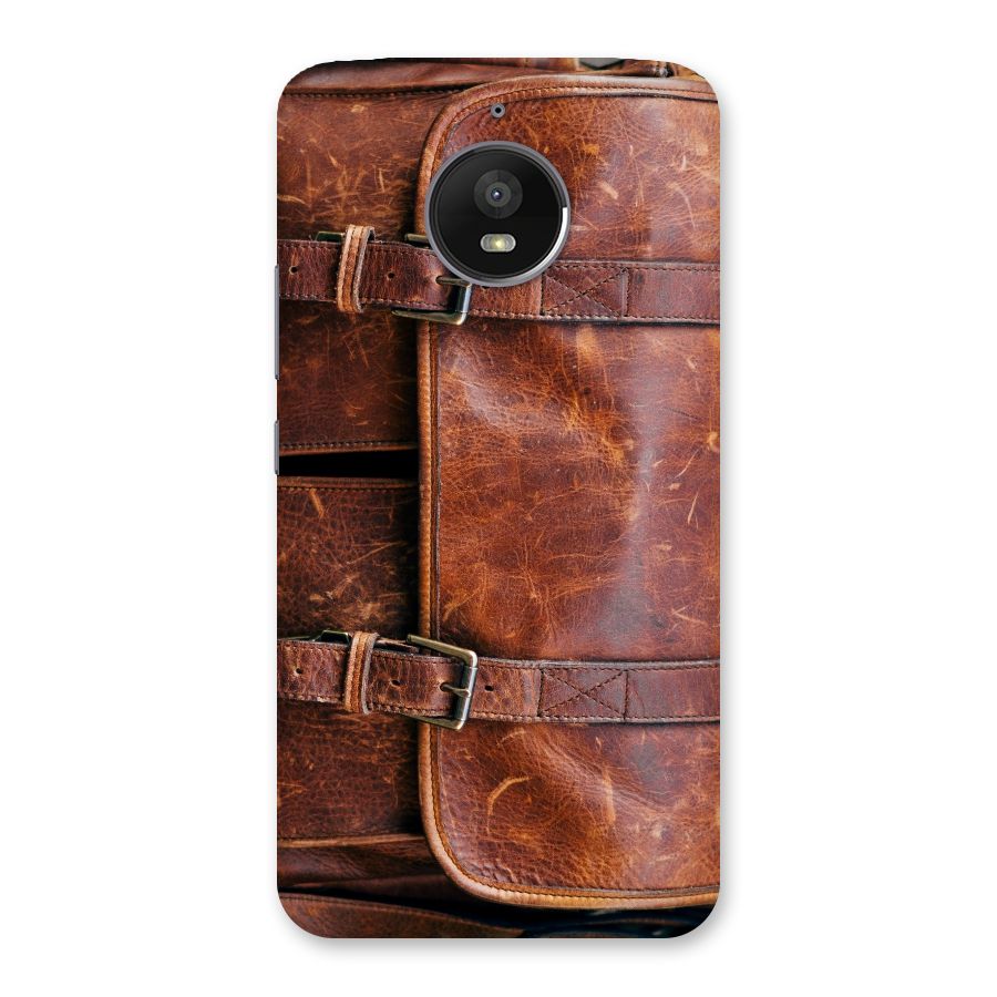 Bag Design (Printed) Back Case for Moto E4 Plus