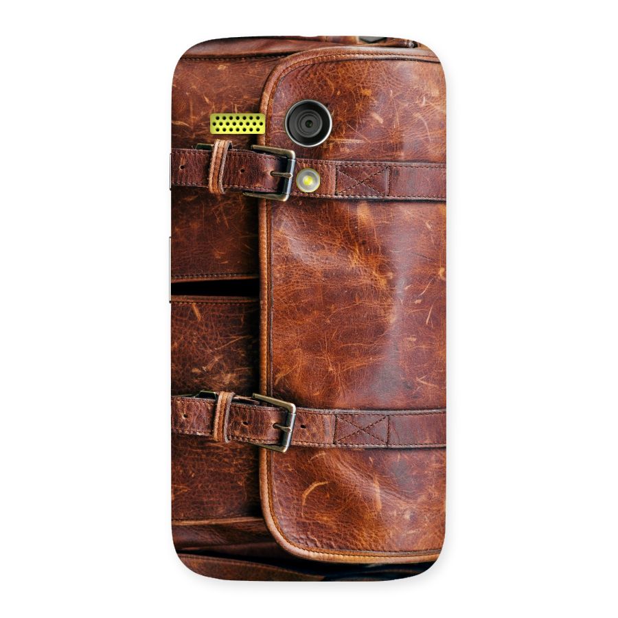 Bag Design (Printed) Back Case for Moto G