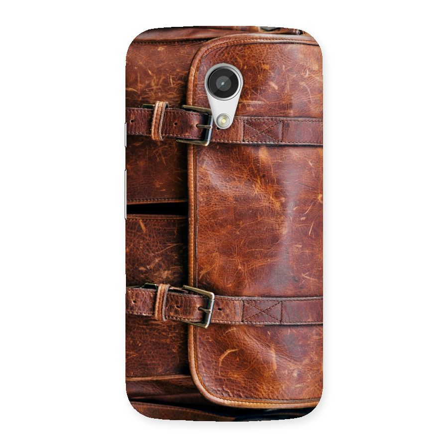 Bag Design (Printed) Back Case for Moto G 2nd Gen