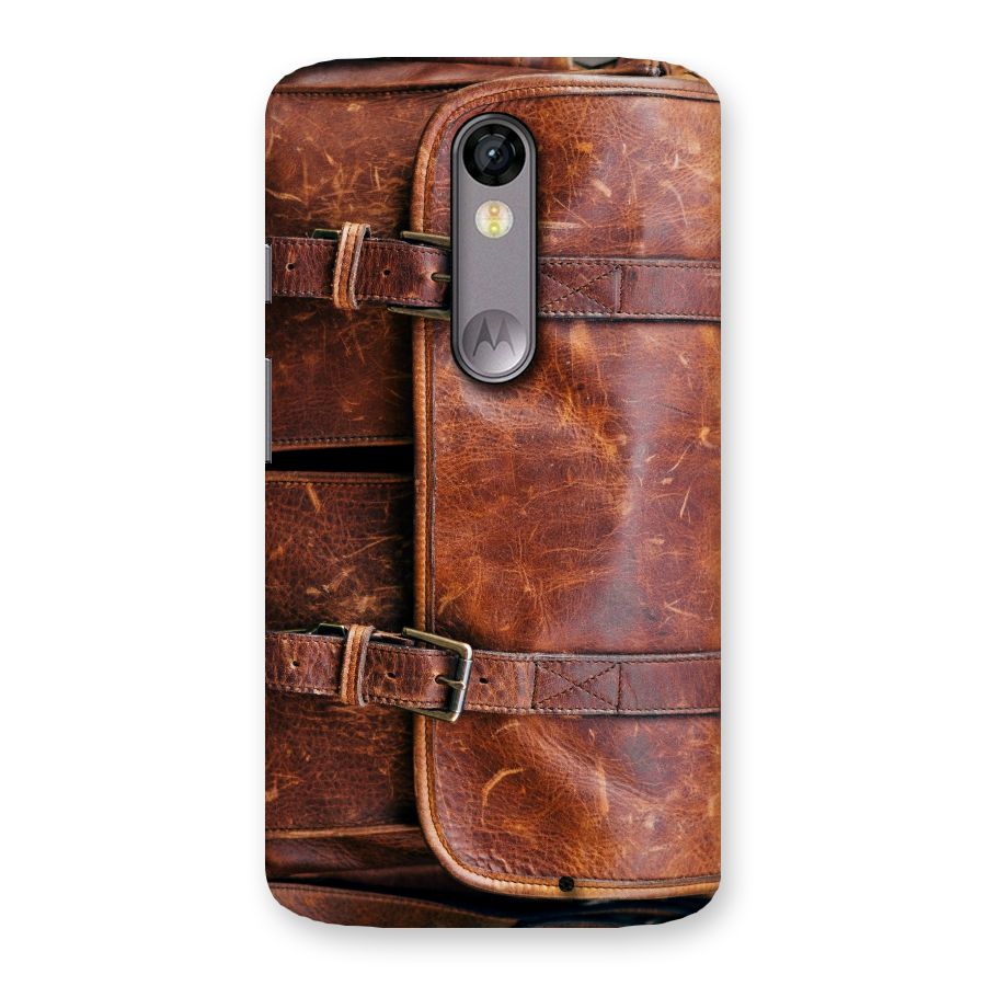 Bag Design (Printed) Back Case for Moto X Force