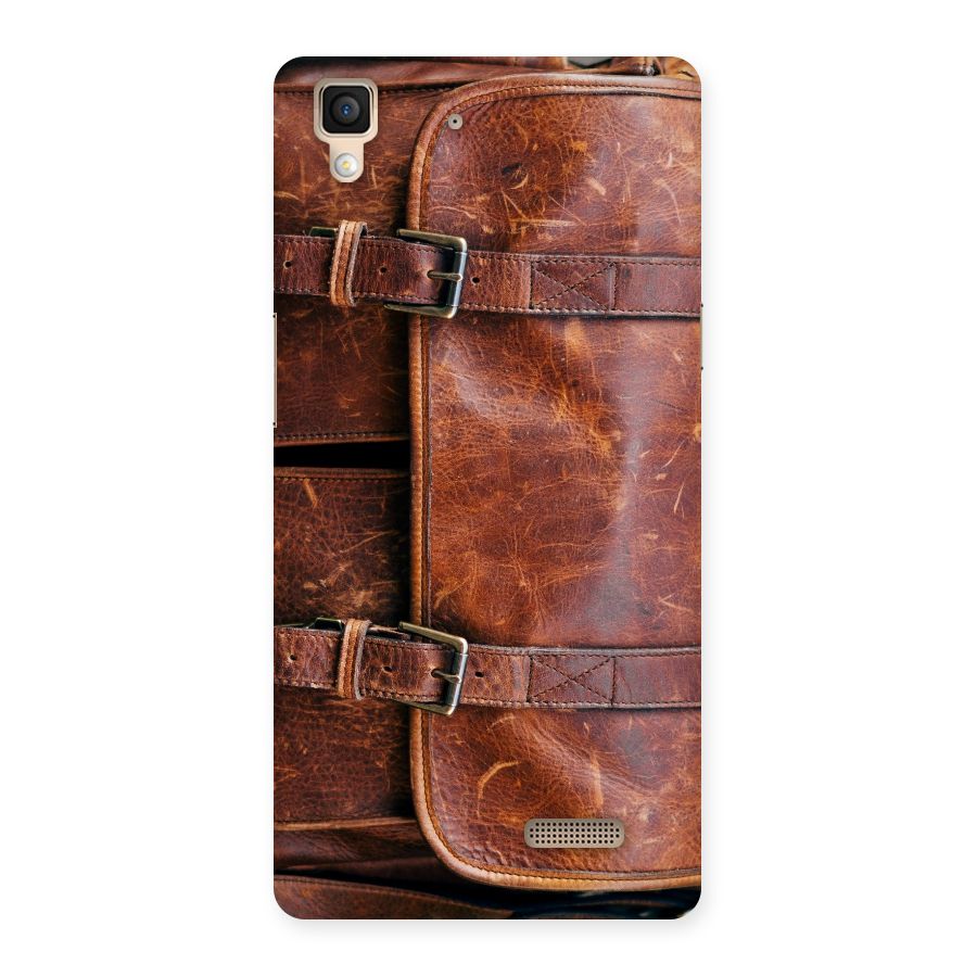Bag Design (Printed) Back Case for Oppo R7