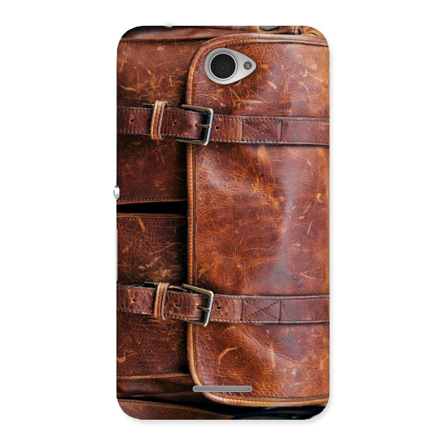 Bag Design (Printed) Back Case for Sony Xperia E4