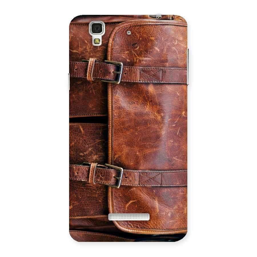Bag Design (Printed) Back Case for YU Yureka Plus