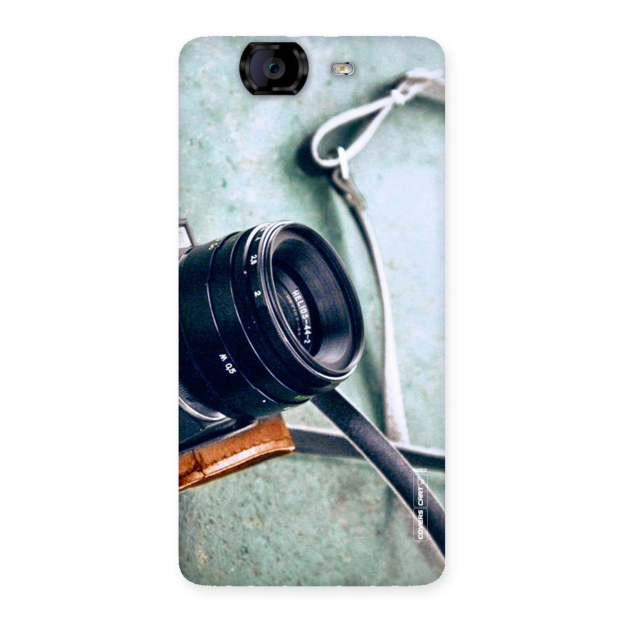 Leather Camera Lens Back Case for Canvas Knight A350