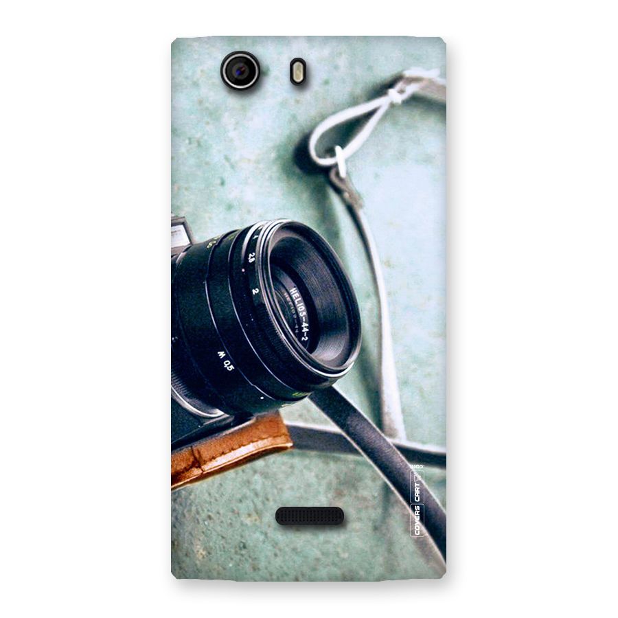 Leather Camera Lens Back Case for Canvas Nitro 2 E311