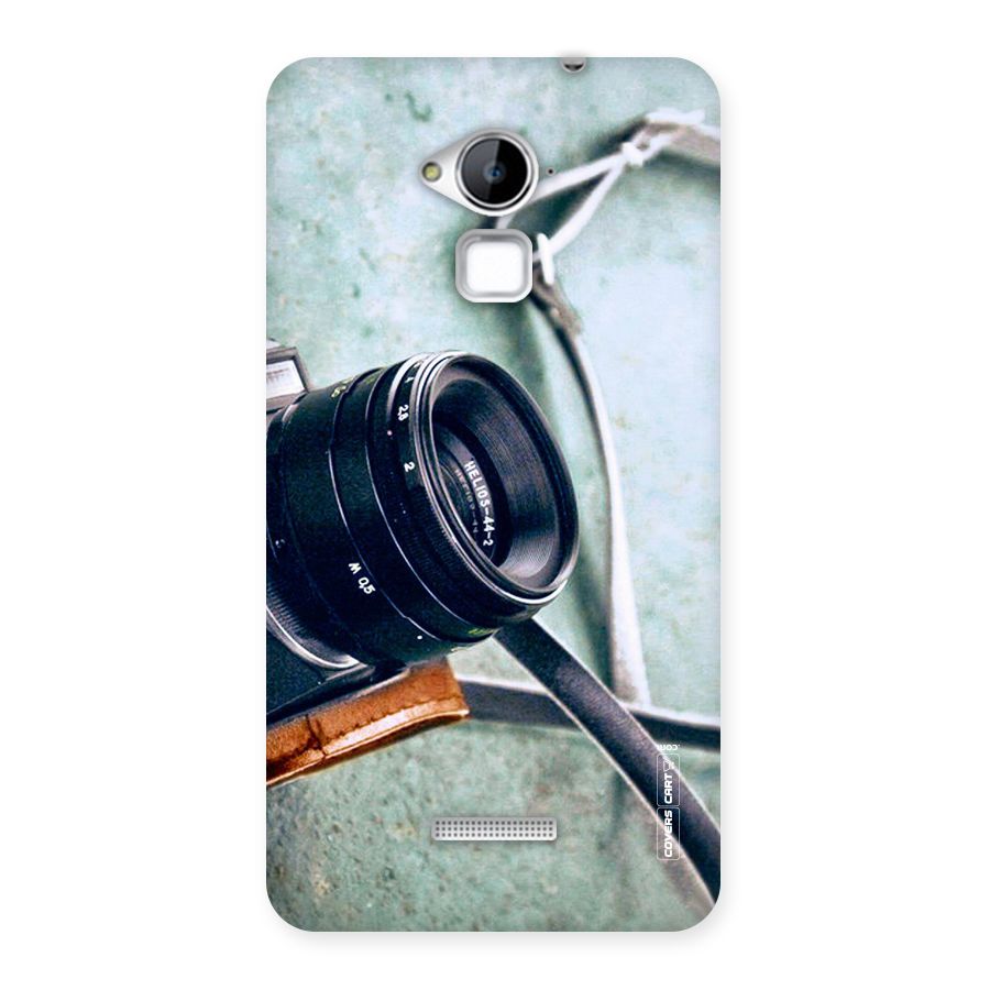 Leather Camera Lens Back Case for Coolpad Note 3