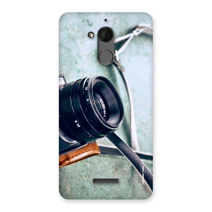Leather Camera Lens Back Case for Coolpad Note 5