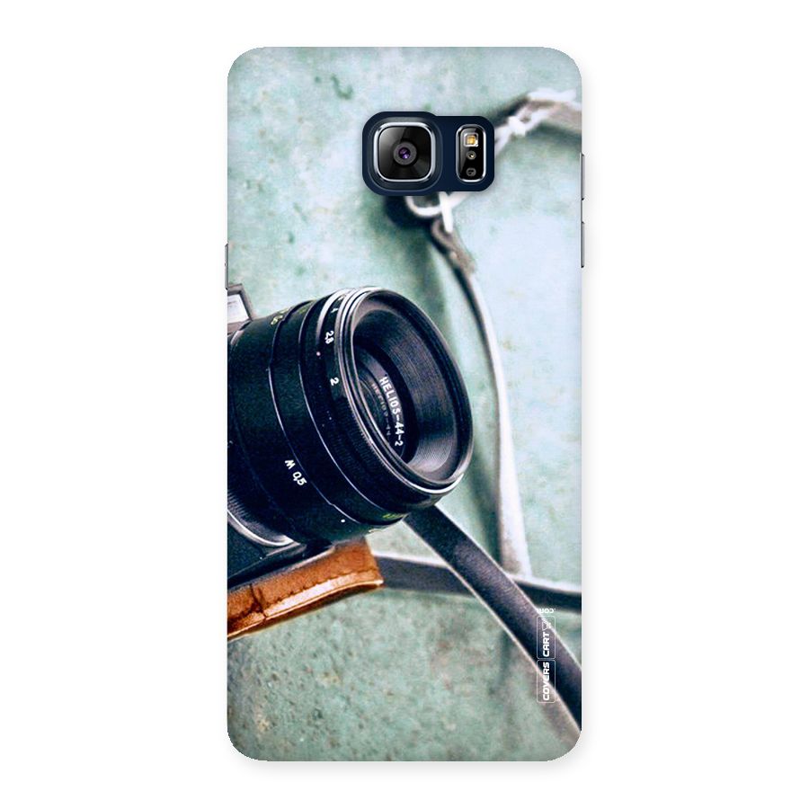Leather Camera Lens Back Case for Galaxy Note 5