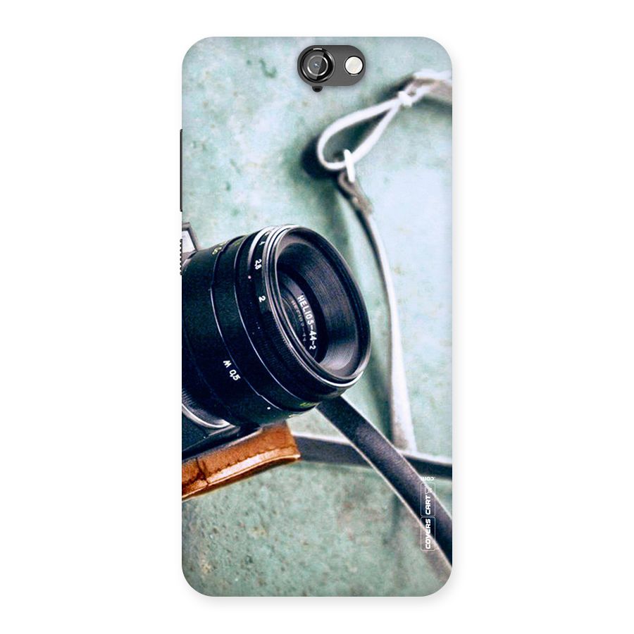 Leather Camera Lens Back Case for HTC One A9