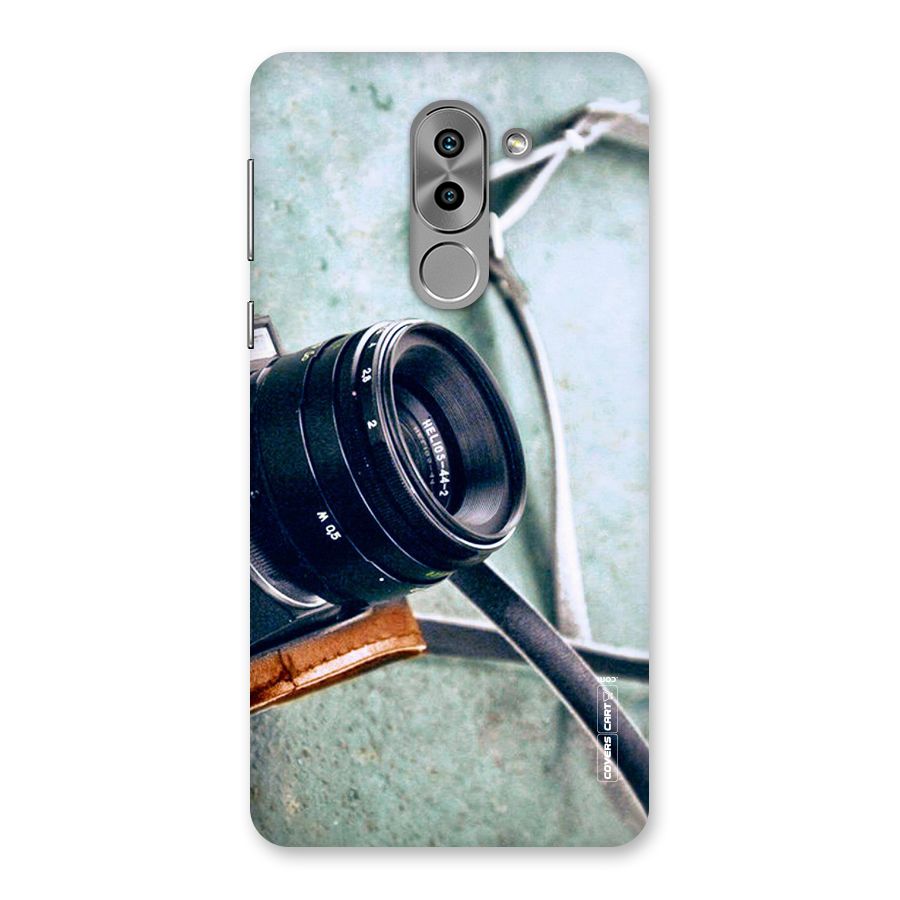 Leather Camera Lens Back Case for Honor 6X