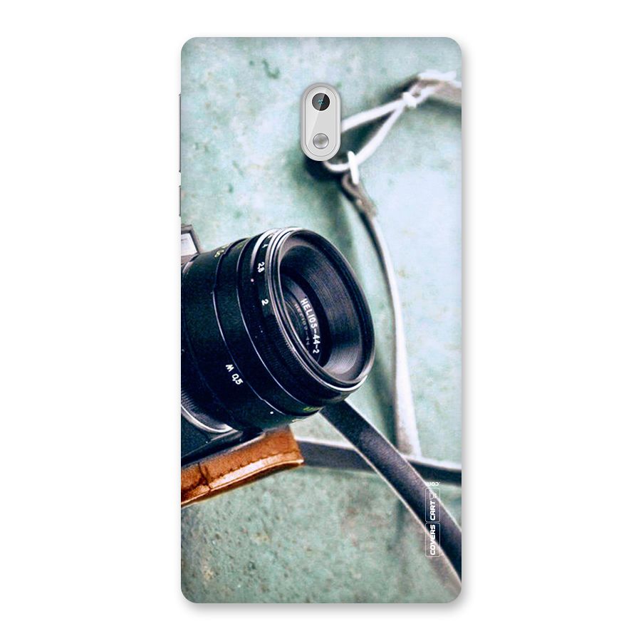 Leather Camera Lens Back Case for Nokia 3