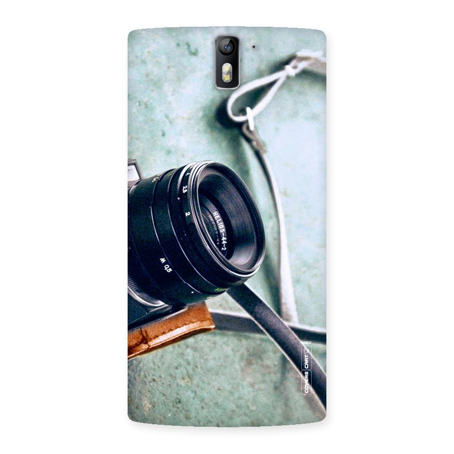 Leather Camera Lens Back Case for One Plus One