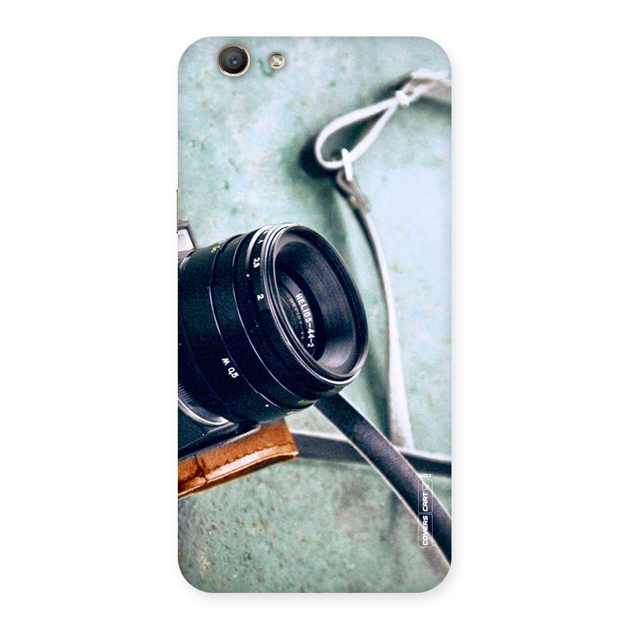 Leather Camera Lens Back Case for Oppo F1s