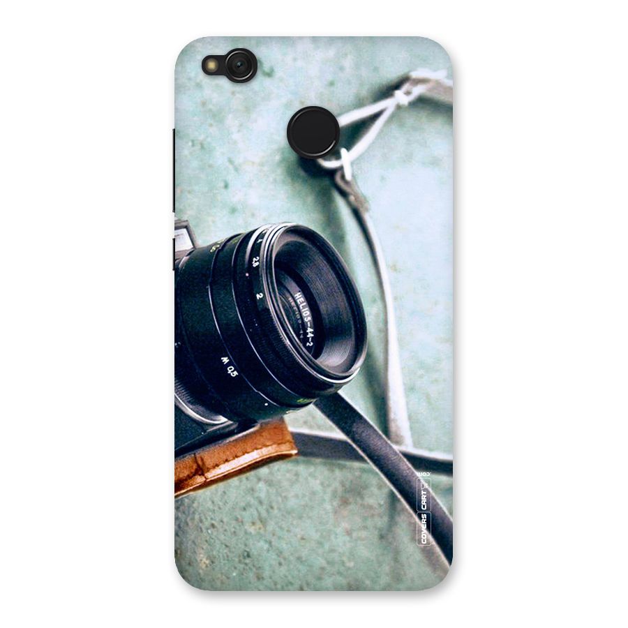 Leather Camera Lens Back Case for Redmi 4