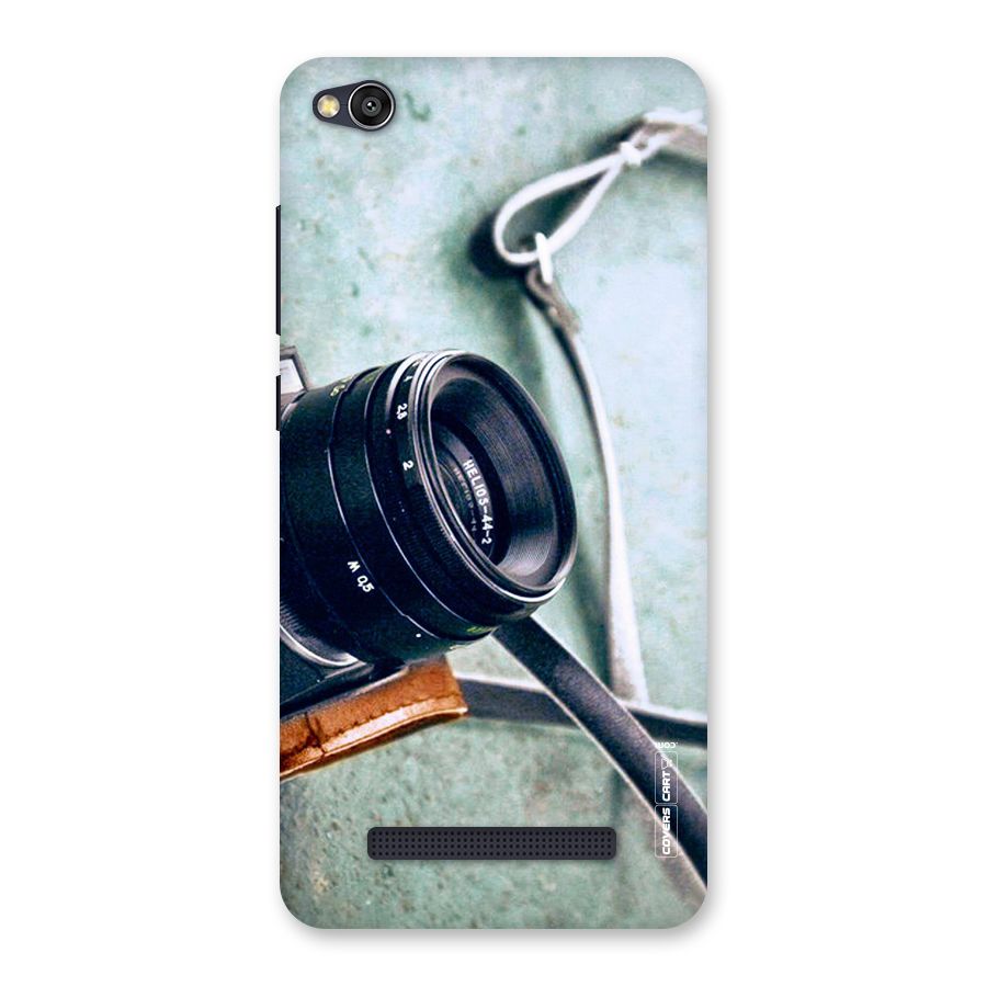 Leather Camera Lens Back Case for Redmi 4A