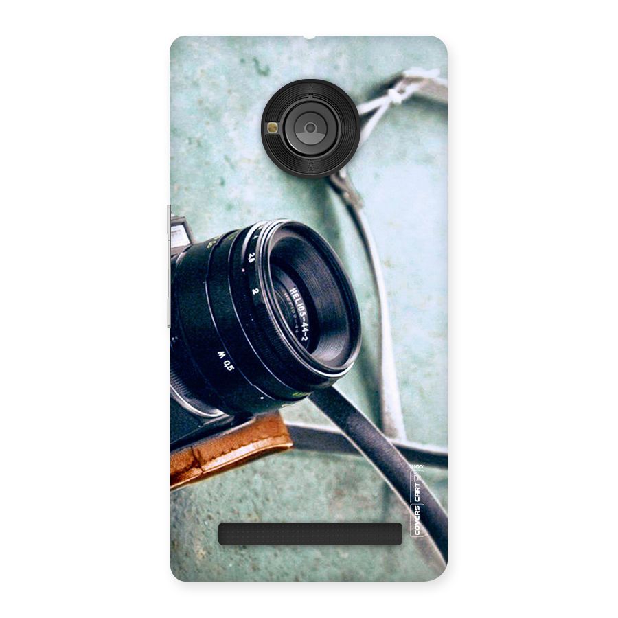 Leather Camera Lens Back Case for Yu Yuphoria