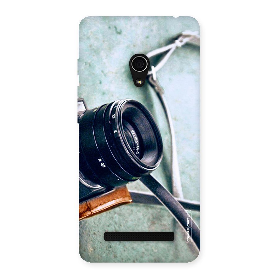 Leather Camera Lens Back Case for Zenfone 5