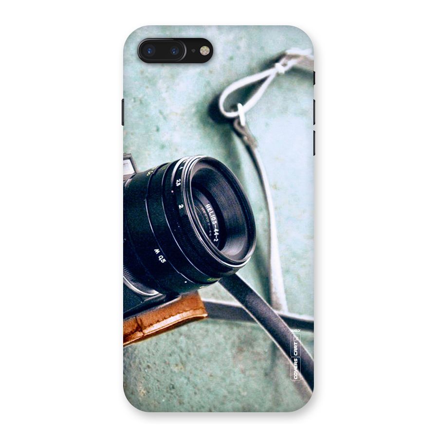 Leather Camera Lens Back Case for iPhone 7 Plus