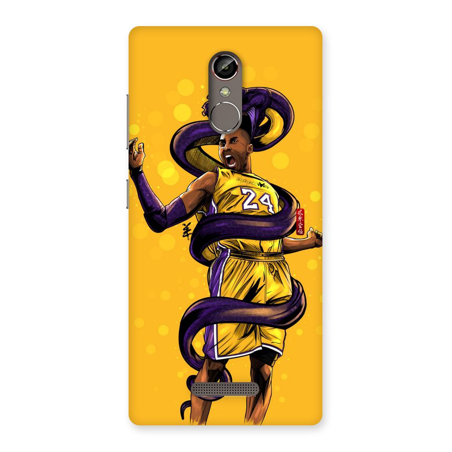 Legend Black Mamba Back Case for Gionee S6s