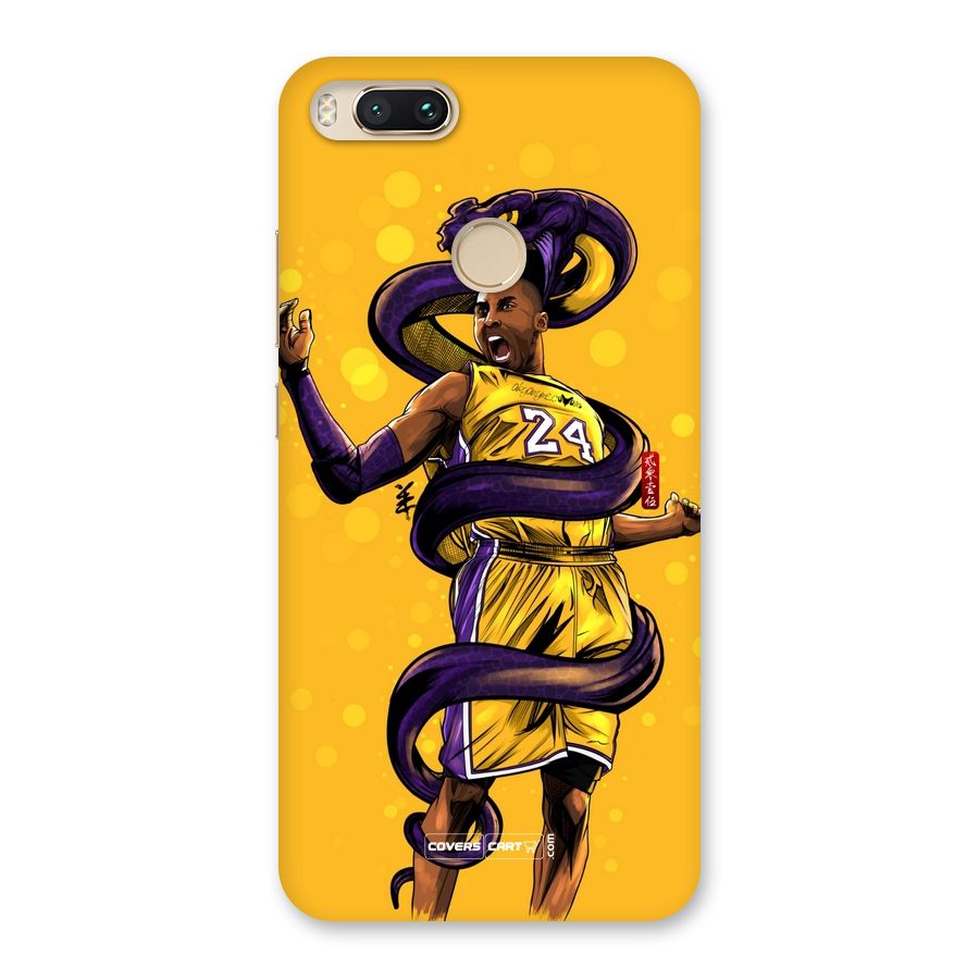 Legend Black Mamba Back Case for Mi A1