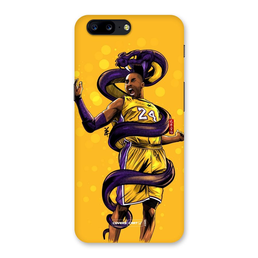 Legend Black Mamba Back Case for OnePlus 5