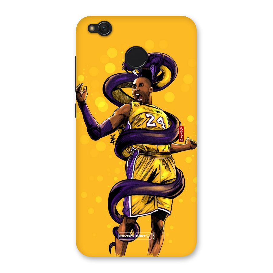 Legend Black Mamba Back Case for Redmi 4