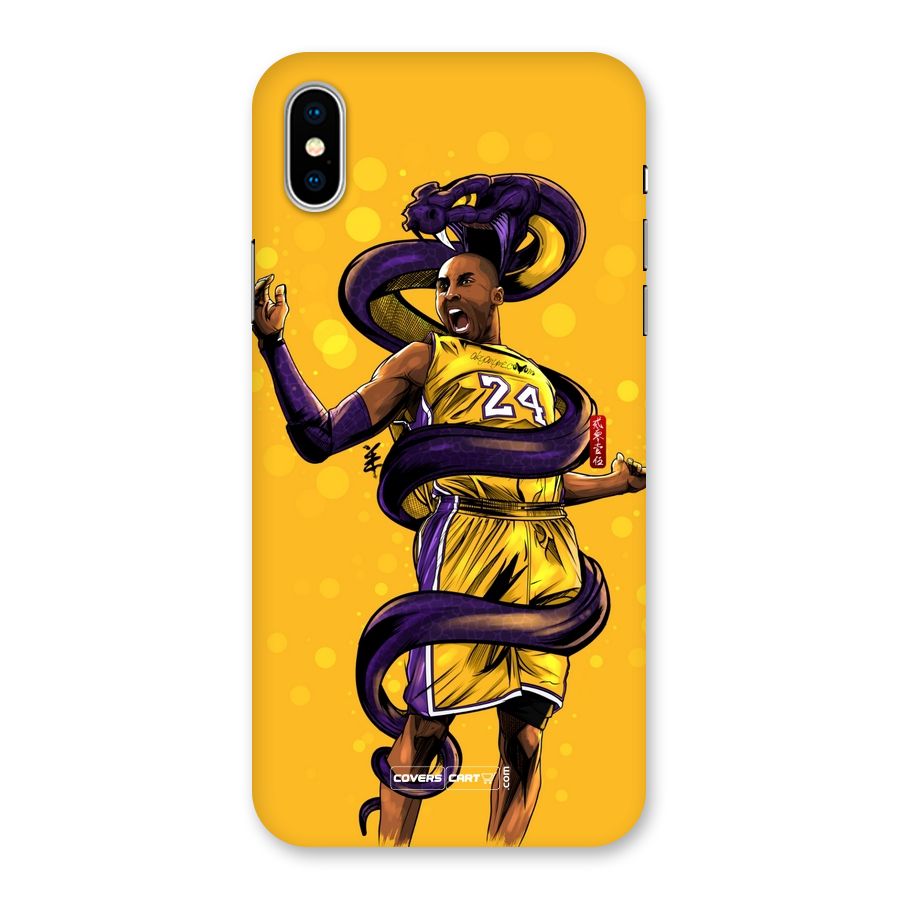 Legend Black Mamba Back Case for iPhone X