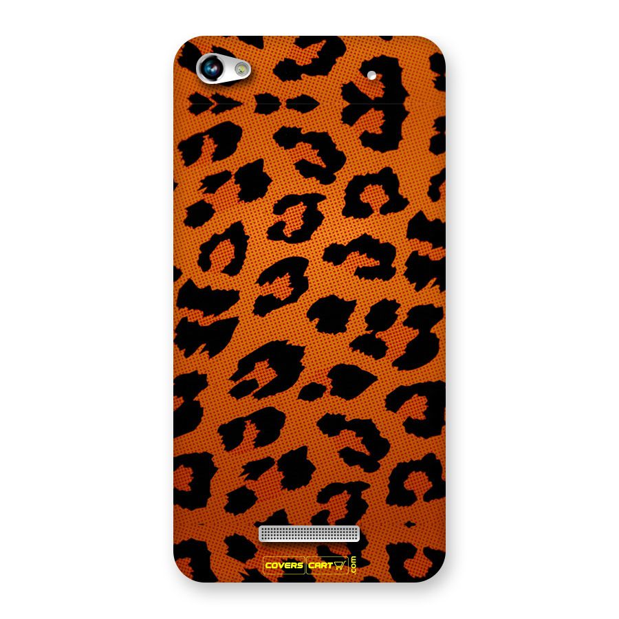 Leopard Back Case for Canvas Hue 2 A316