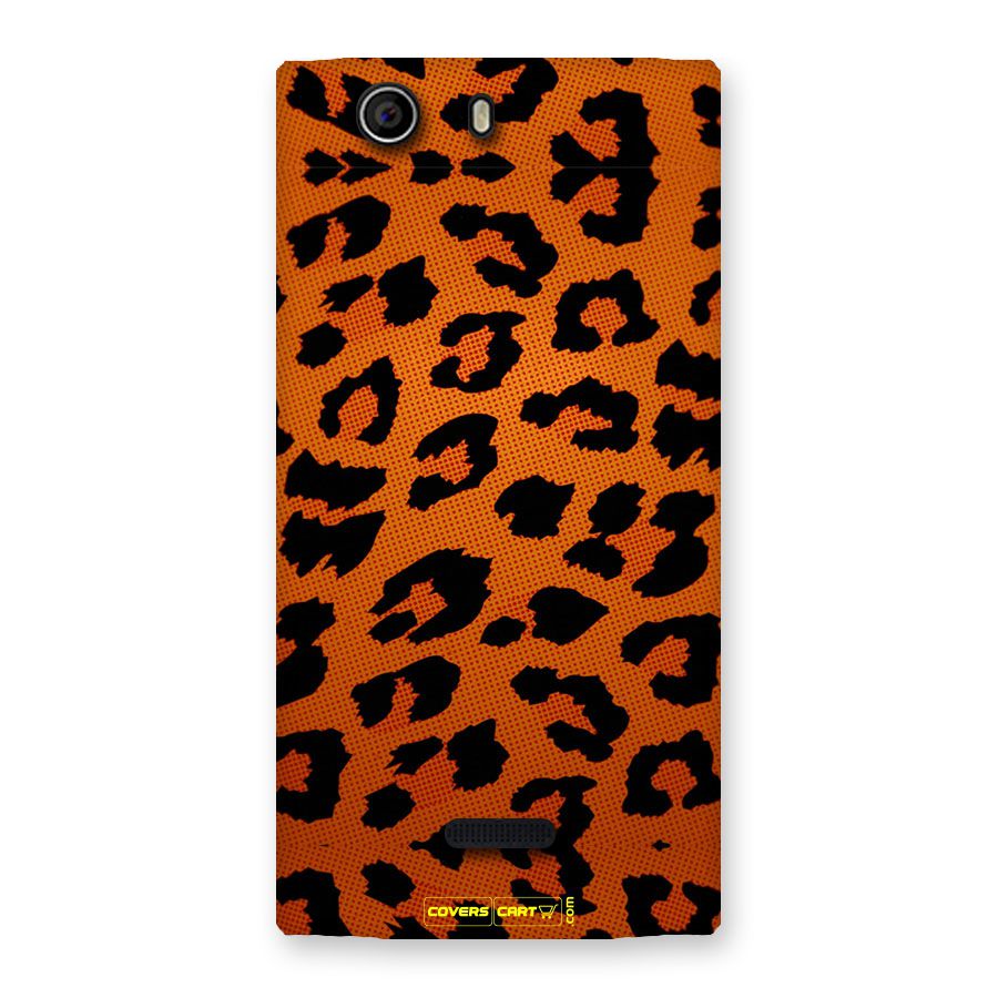 Leopard Back Case for Canvas Nitro 2