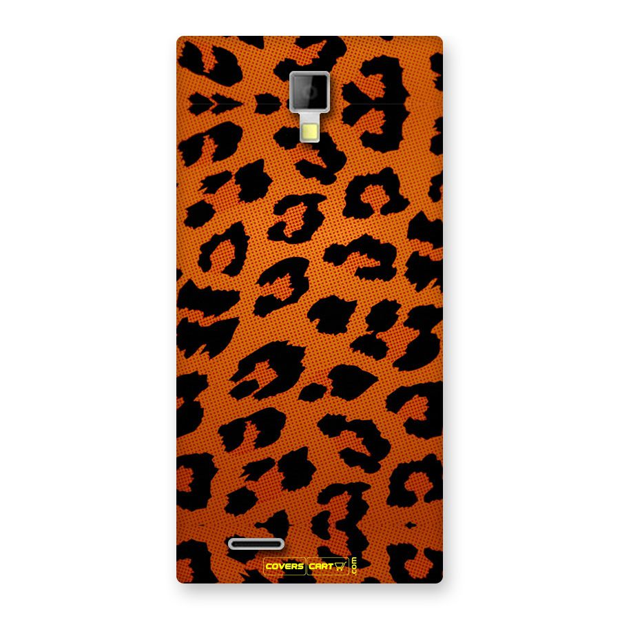 Leopard Back Case for Canvas Xpress