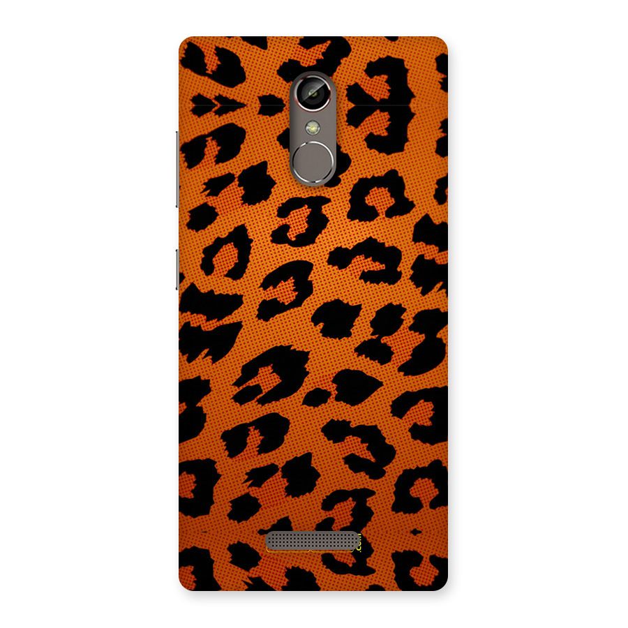 Leopard Back Case for Gionee S6s