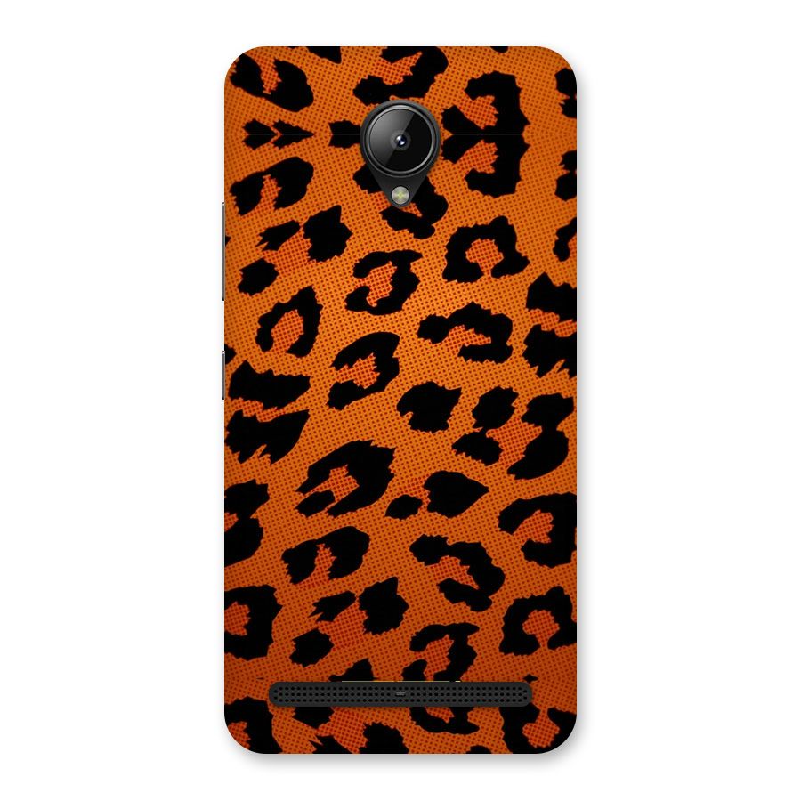 Leopard Back Case for Lenovo C2