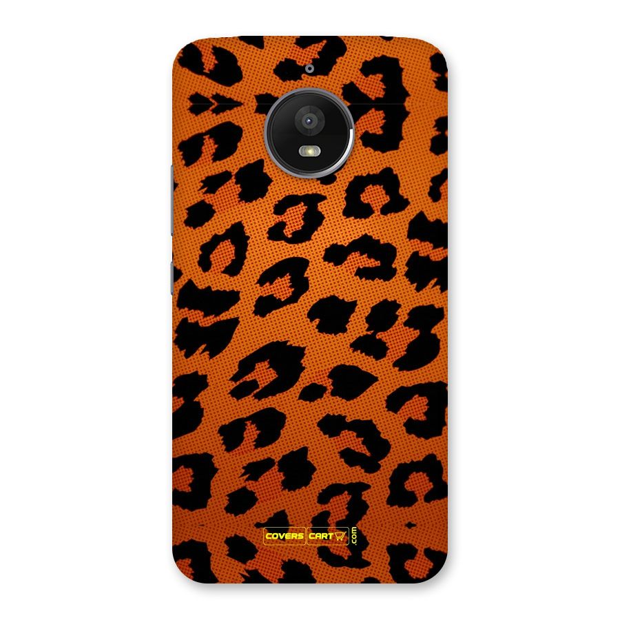 Leopard Back Case for Moto E4 Plus