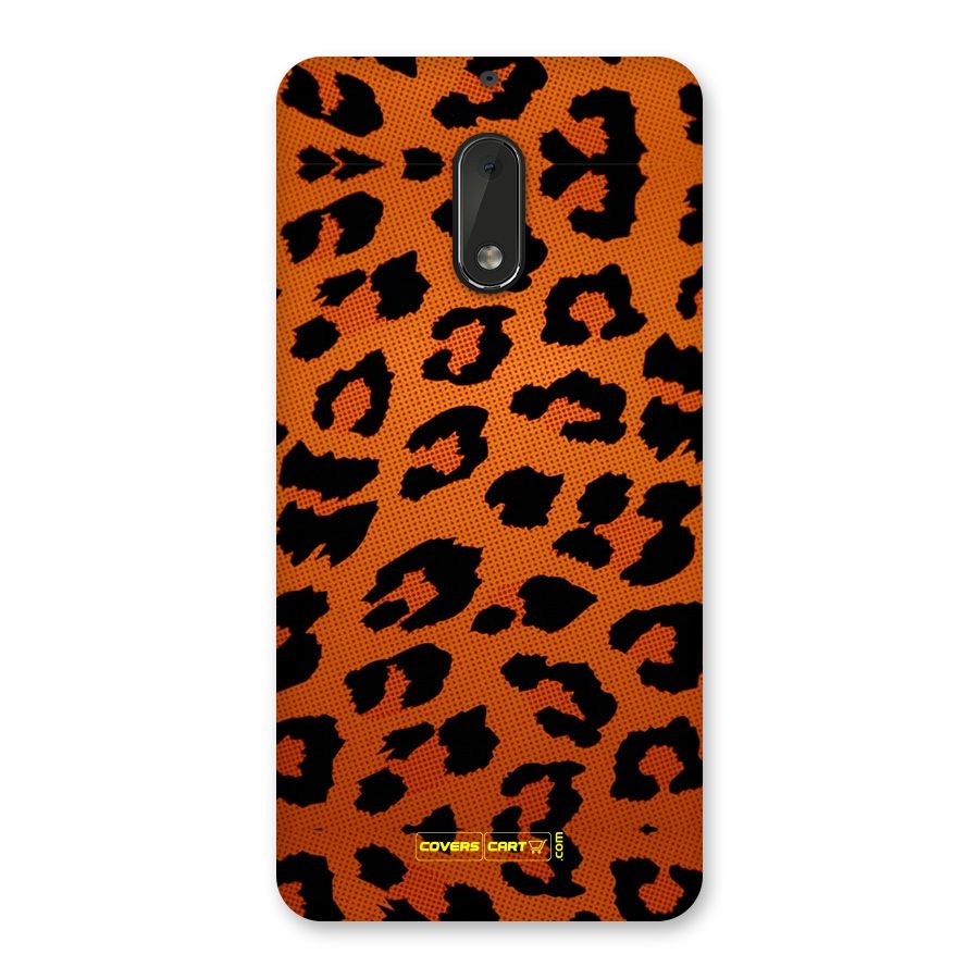 Leopard Back Case for Nokia 6