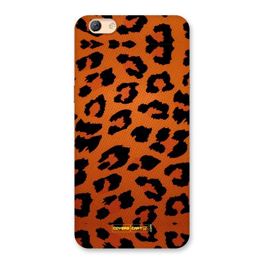 Leopard Back Case for Oppo F3 Plus
