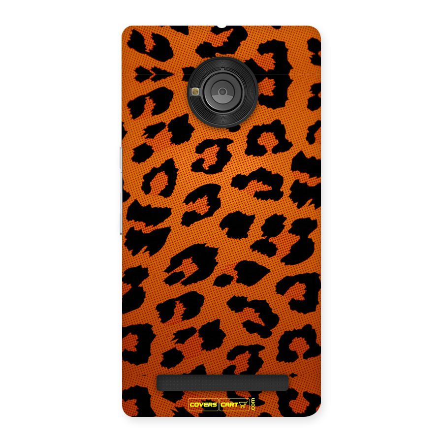 Leopard Back Case for YU Yunique