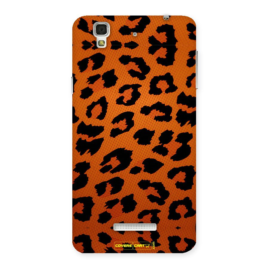 Leopard Back Case for YU Yureka Plus