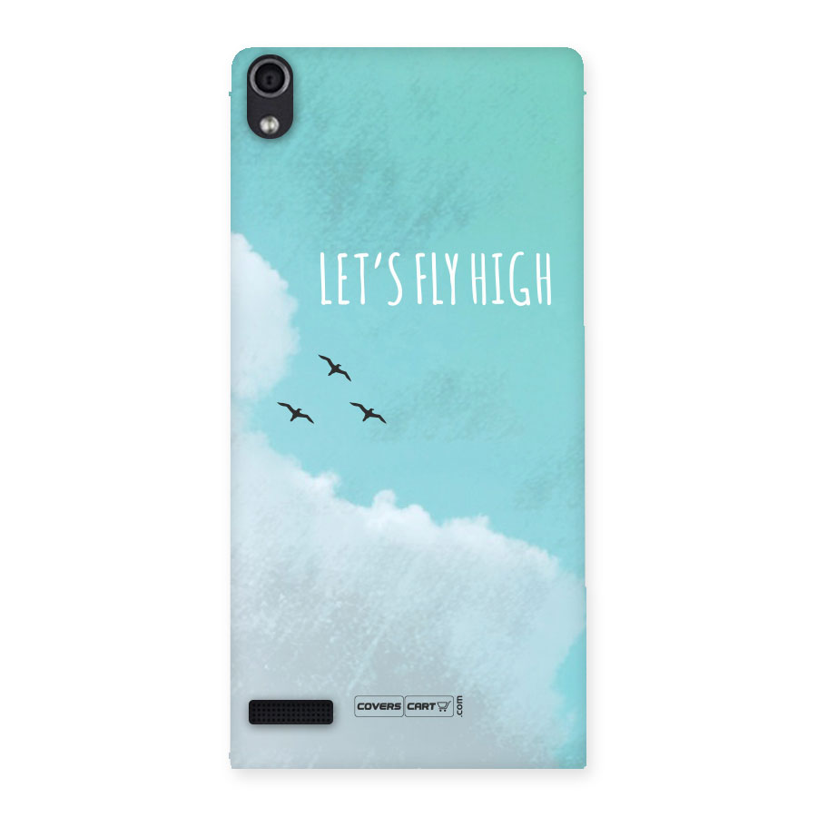 Lets Fly High Back Case for Ascend P6