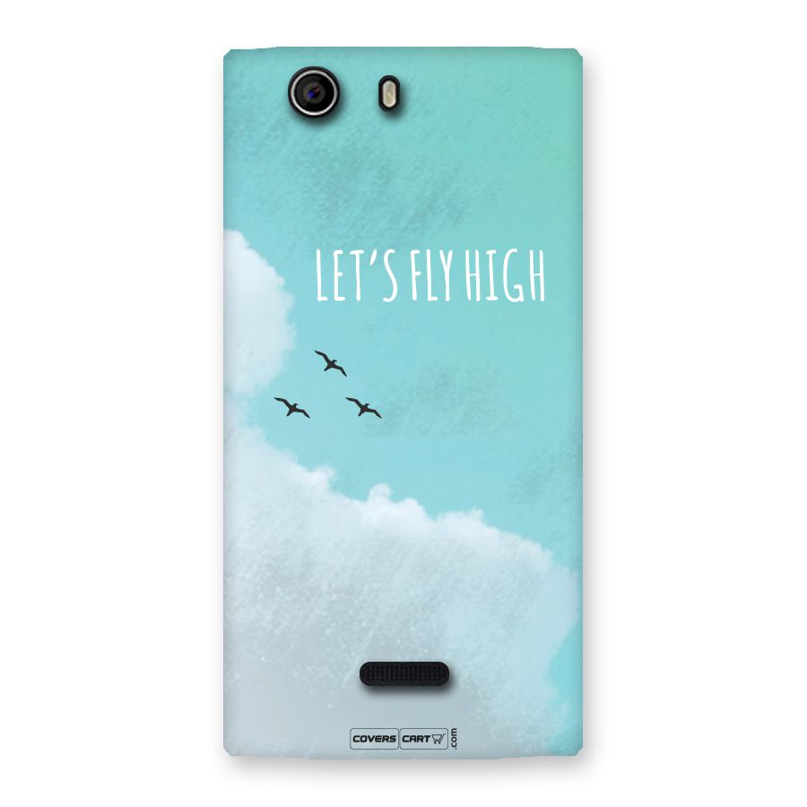 Lets Fly High Back Case for Canvas Nitro 2