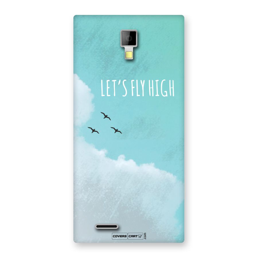 Lets Fly High Back Case for Canvas Xpress