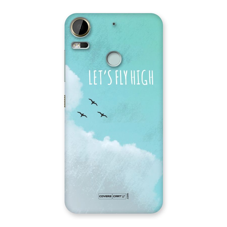 Lets Fly High Back Case for Desire 10 Pro